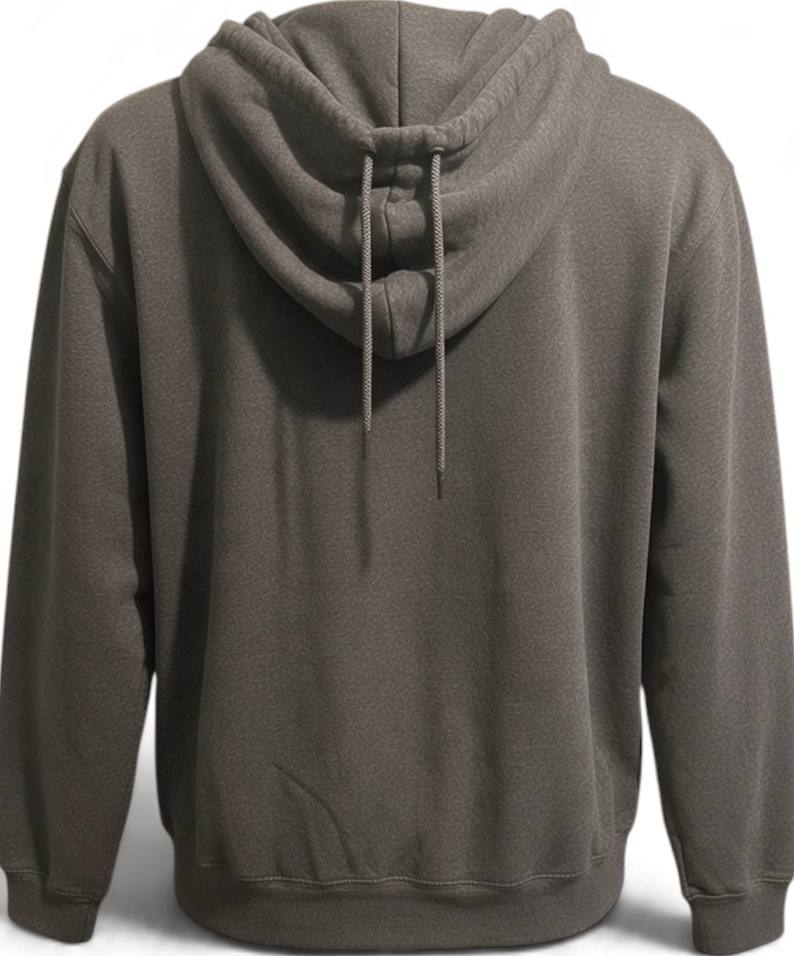 My Paper Long Custom Graphic Hoodie – Gray, XL